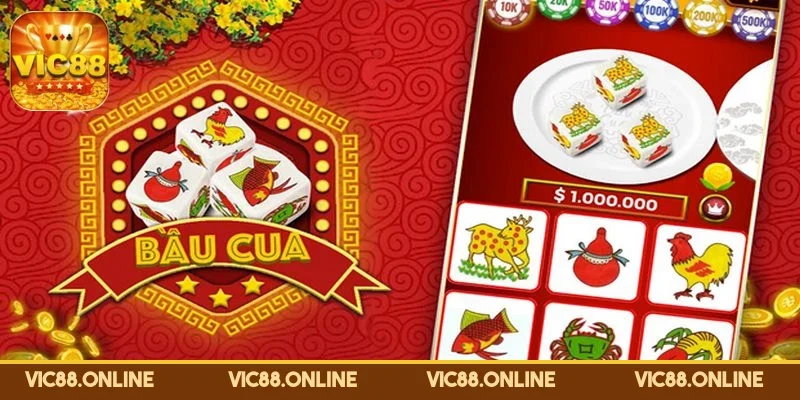 Bầu Cua VIC88 - Trải Nghiệm Game Dân Gian Đầy Hấp Dẫn, Phá Vỡ Mọi Giới Hạn 3 bau-cua-vic88-cac-hinh-thuc-cuoc