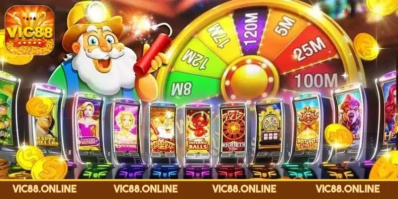 Slot Game VIC88 – Sảnh Nổ Hũ Đỉnh Cao Không Thể Bỏ Lỡ 2 slot-game-vic88-hang-tram-tua-game